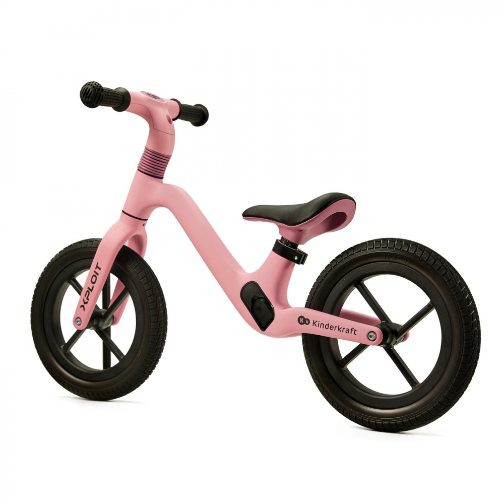 Bicicleta fara pedale Kinderkraft Xploit bubblegum pink - 1