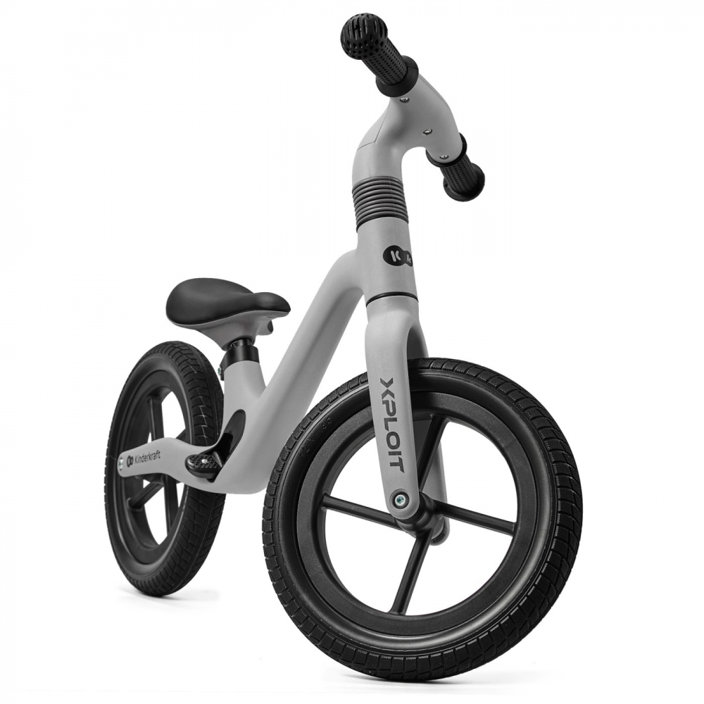 Bicicleta fara pedale Kinderkraft Xploit moonsilver - 2