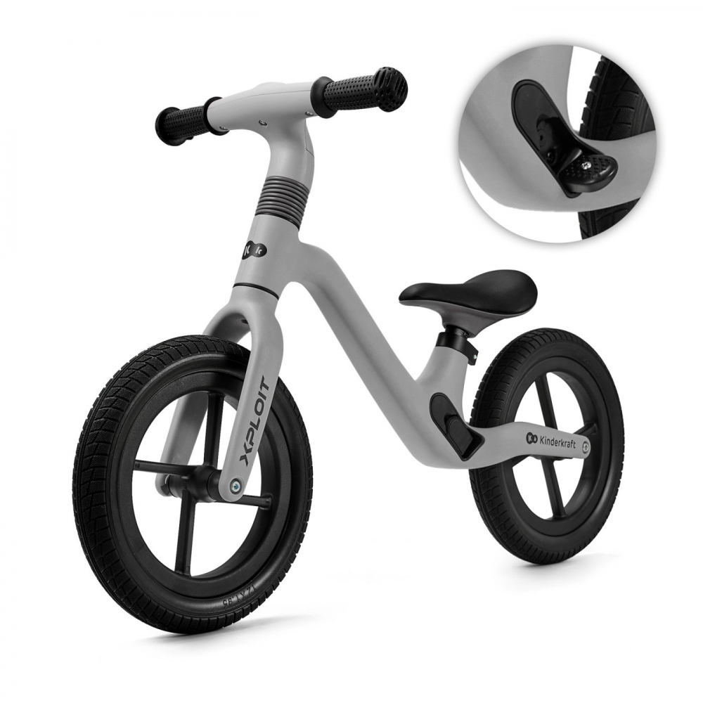 Bicicleta fara pedale Kinderkraft Xploit moonsilver - 4