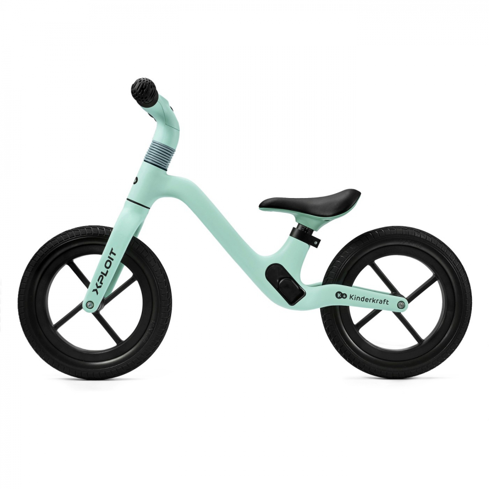 Bicicleta fara pedale Kinderkraft Xploit turcoise