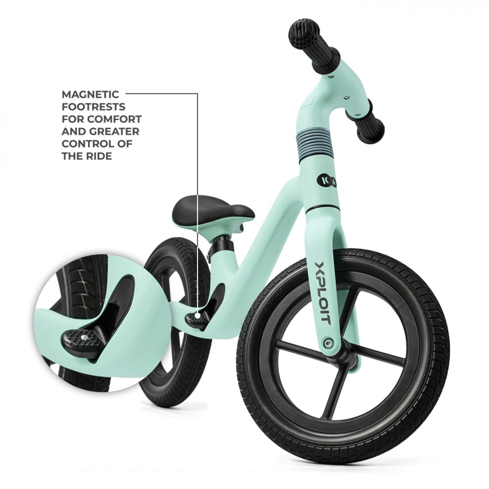 Bicicleta fara pedale Kinderkraft Xploit turcoise - 5