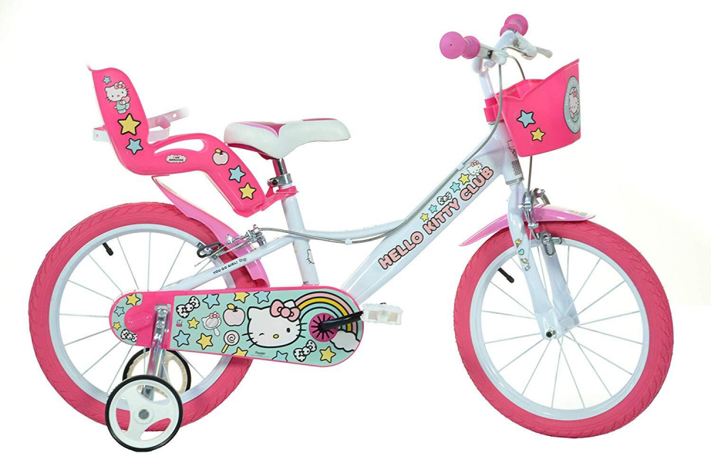 Bicicleta copii 16 inch Hello Kitty