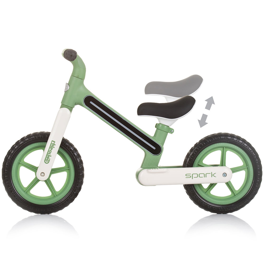 Bicicleta fara pedale Chipolino Spark green - 1