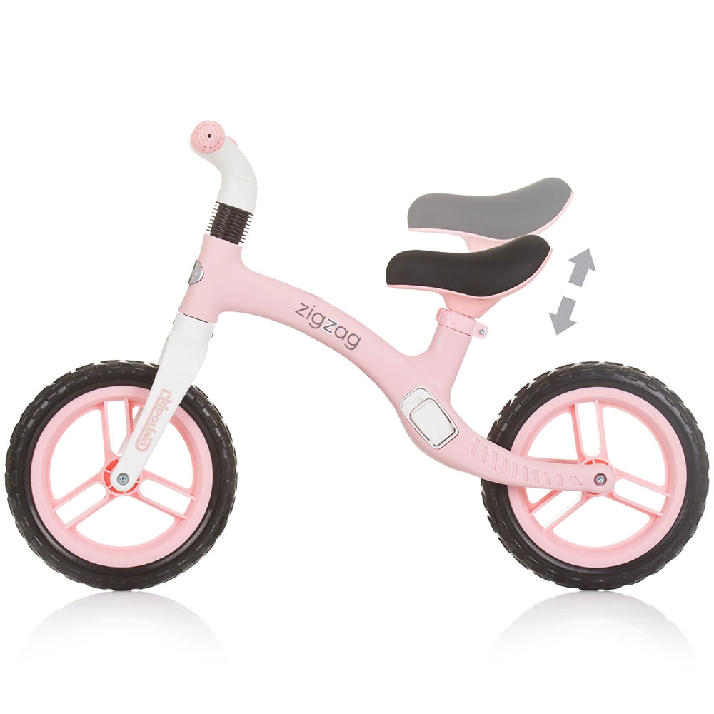 Bicicleta fara pedale Chipolino Zig Zag pink - 1 | YEO