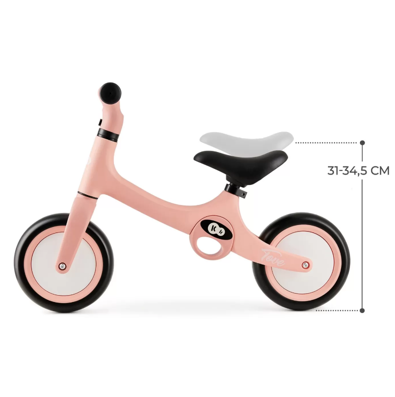 Bicicleta fara pedale Kinderkraft Tove roz - 9