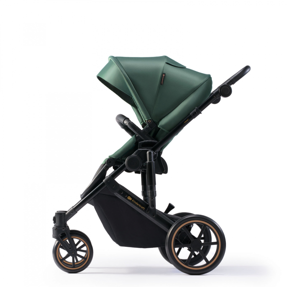 Carucior 2 in 1 Kinderkraft Prime 2 Dark Green - 1 | YEO