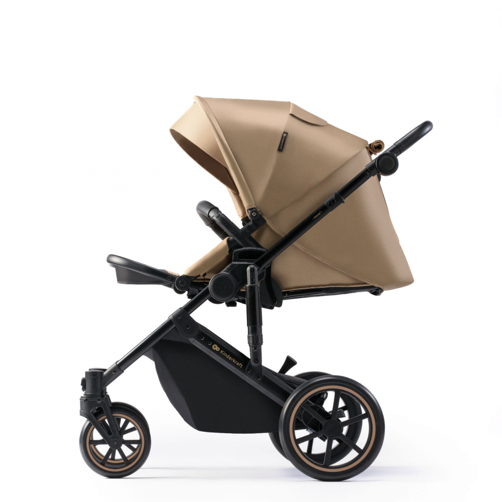 Carucior 2 in 1 Kinderkraft Prime 2 Sandrose beige - 2 | YEO