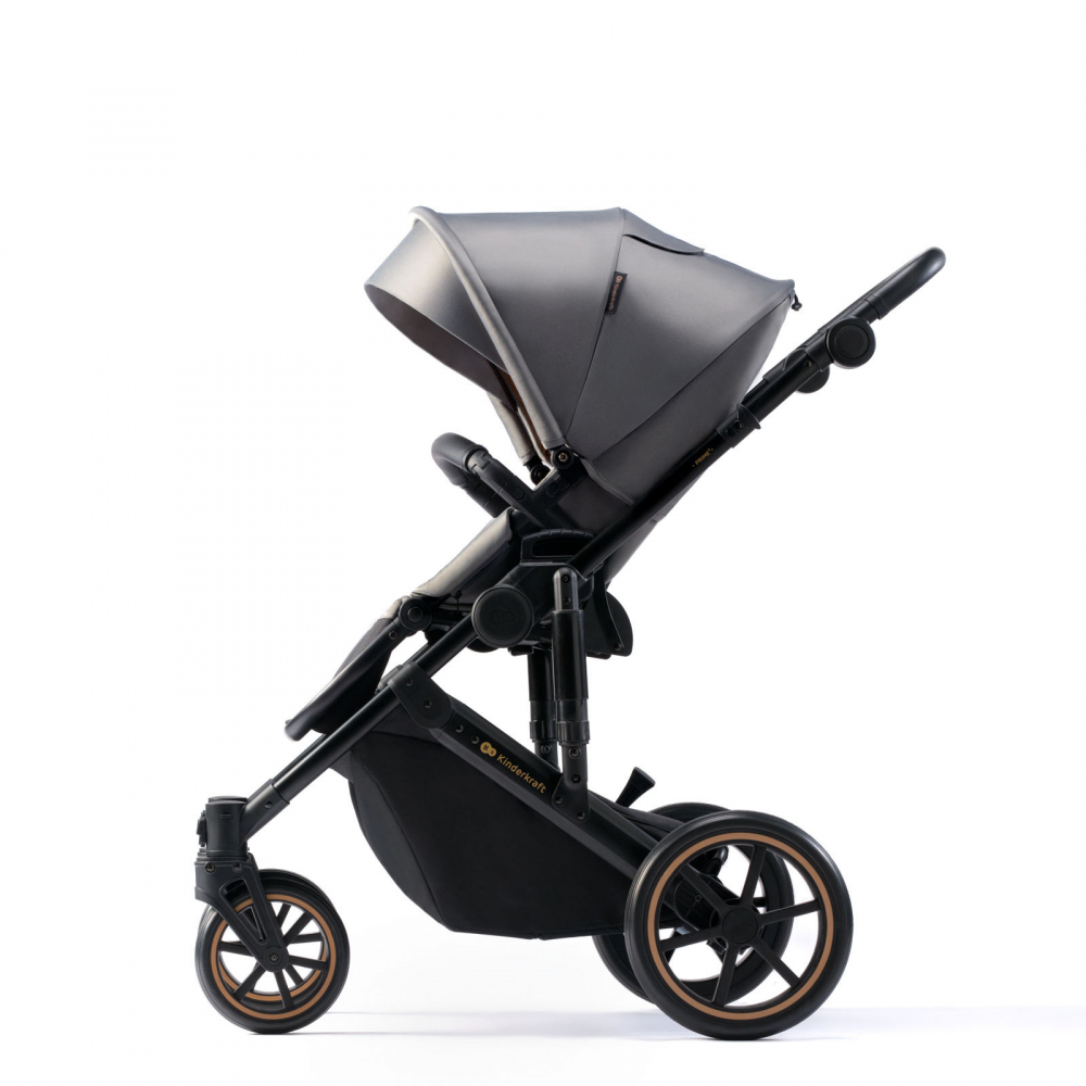 Carucior 2 in 1 Kinderkraft Prime 2 Shadow Grey - 1