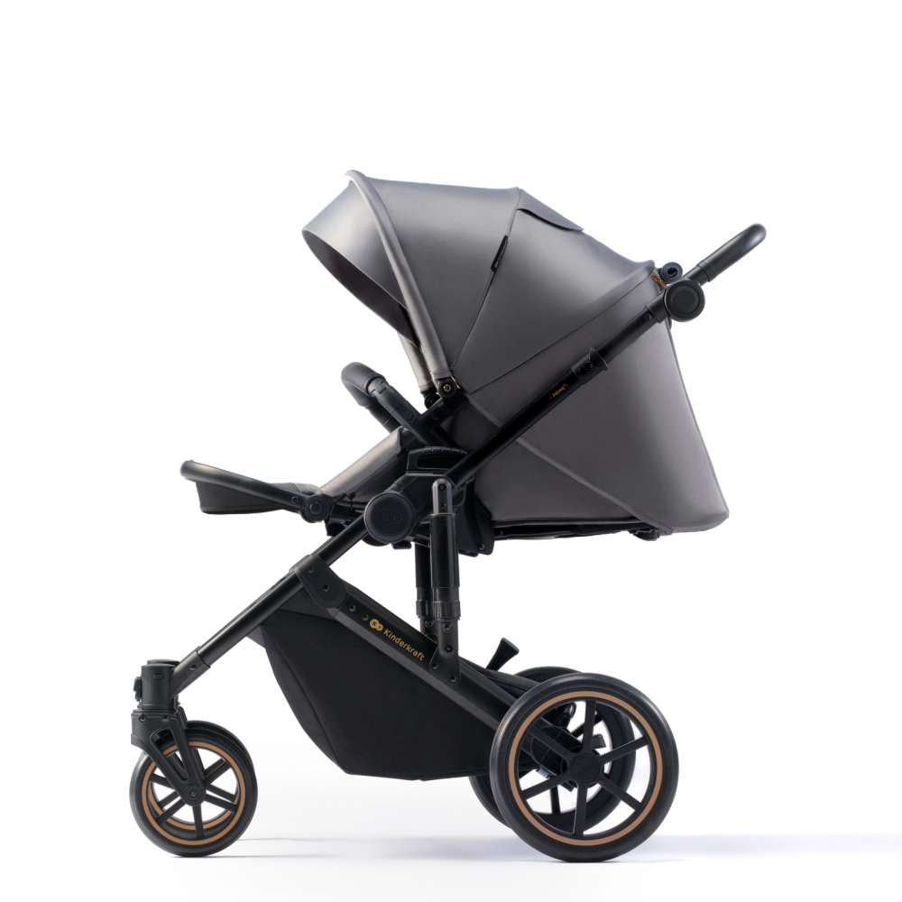 Carucior 2 in 1 Kinderkraft Prime 2 Shadow Grey - 2 | YEO