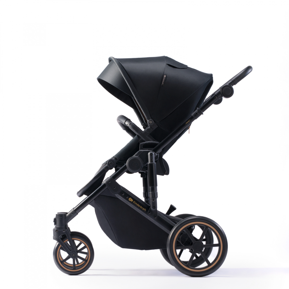 Carucior 2 in 1 Kinderkraft Prime 2 Venezian Black - 1