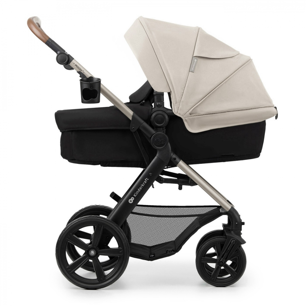 Carucior 3 in 1 Kiderkraft Moov 2 Moonlight grey - 9