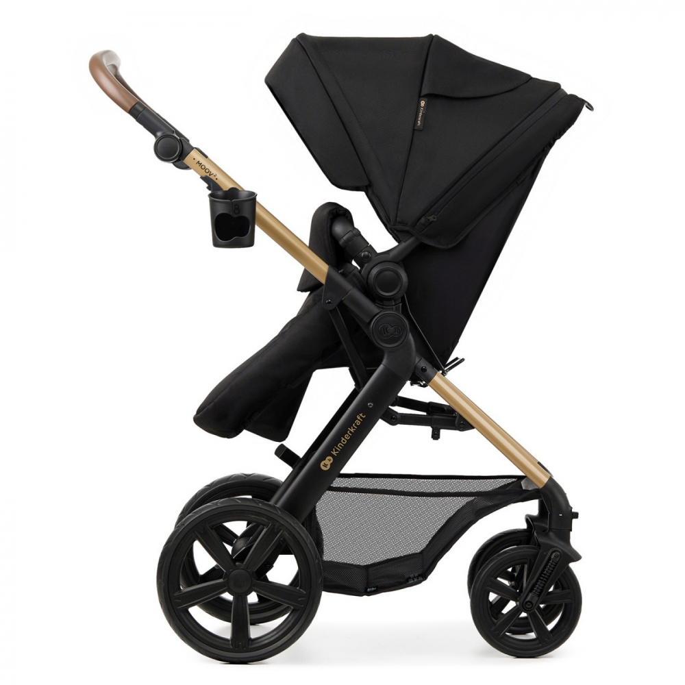 Carucior 3 in 1 Kinderkraft Moov 2 negru pur - 9