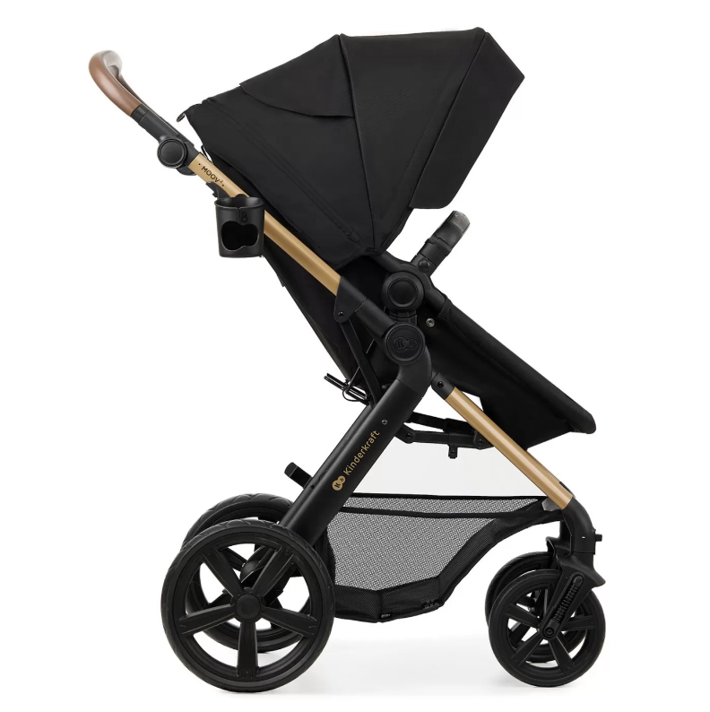 Carucior 3 in 1 Kinderkraft Moov 2 negru pur - 11