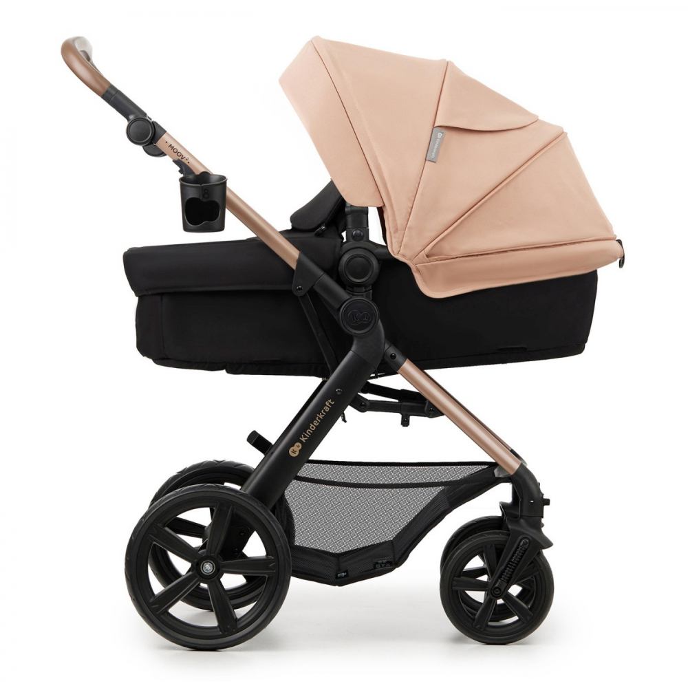 Carucior 3 in 1 Kinderkraft Moov 2 Sand beige - 10