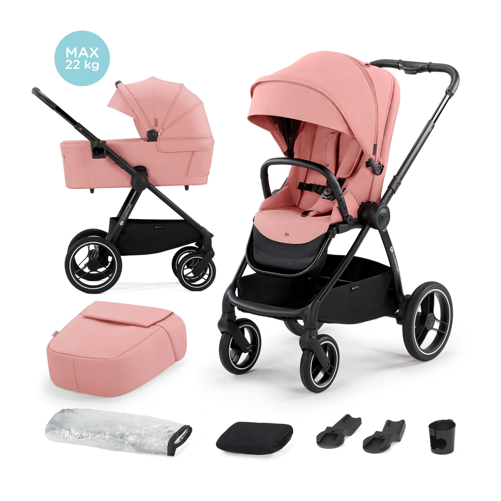 Carucior Kinderkraft Nea 2 in 1 Ash pink - 5