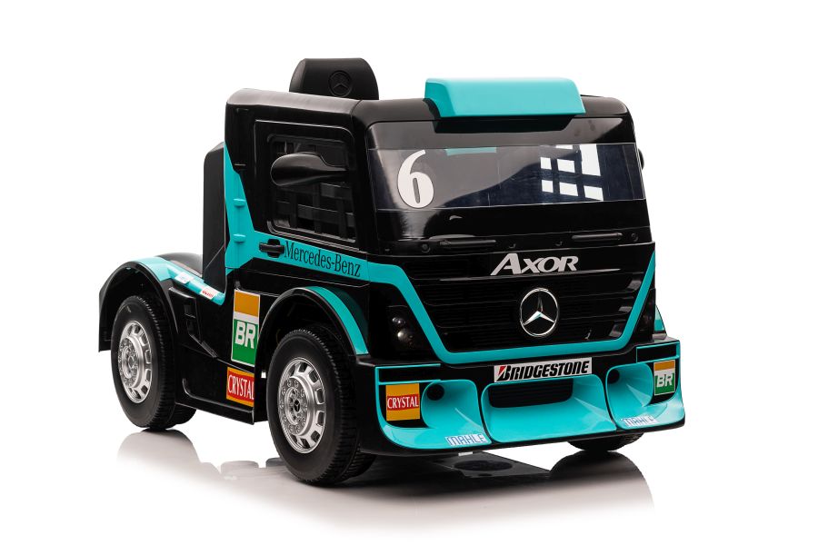 Camion electric 90W pentru copii Mercedes XMX622 Albastru - 7