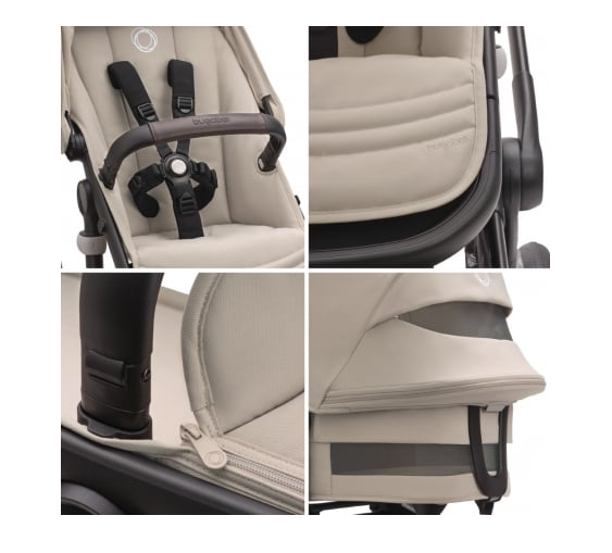 Carucior 2 in 1 Bugaboo Fox 5 black desert taupe