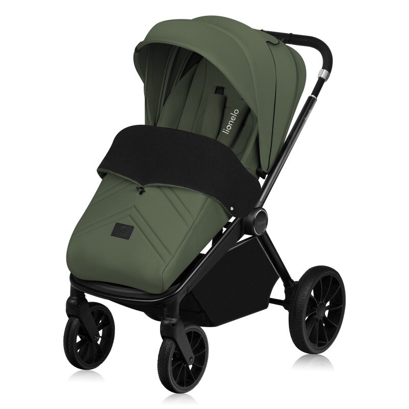 Carucior 2 in 1 reversibil Lionelo Mika Plus verde - 3