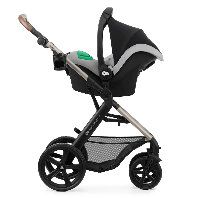 Carucior 3 in 1 Kiderkraft Moov 2 Moonlight grey - 1