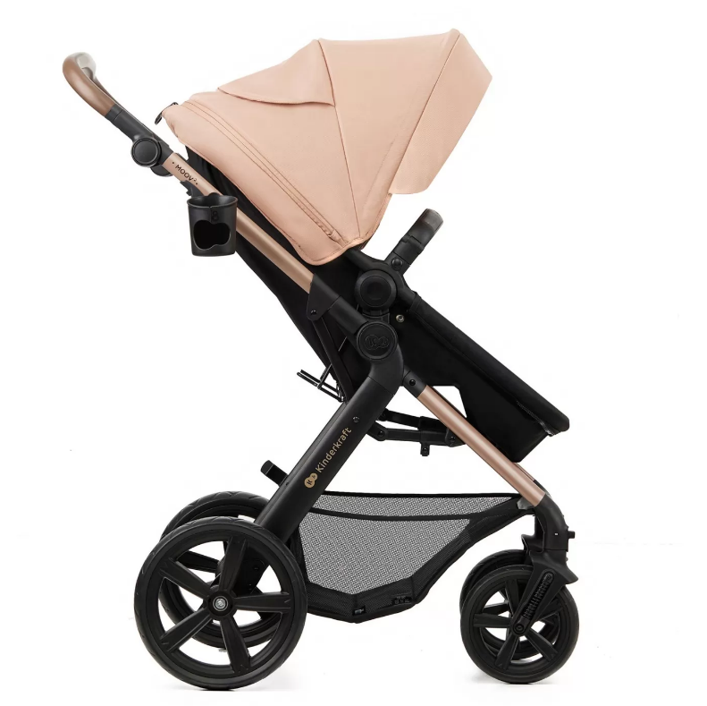 Carucior 3 in 1 Kinderkraft Moov 2 Sand beige - 1