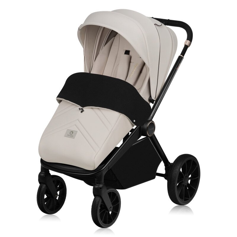 Carucior 3 in 1 reversibil Lionelo Mika Plus bej - 3