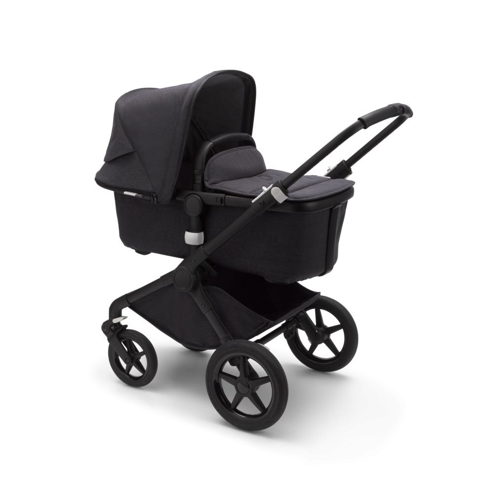 Carucior 2 in 1 Bugaboo Fox 2 Mineral black washed black - 1