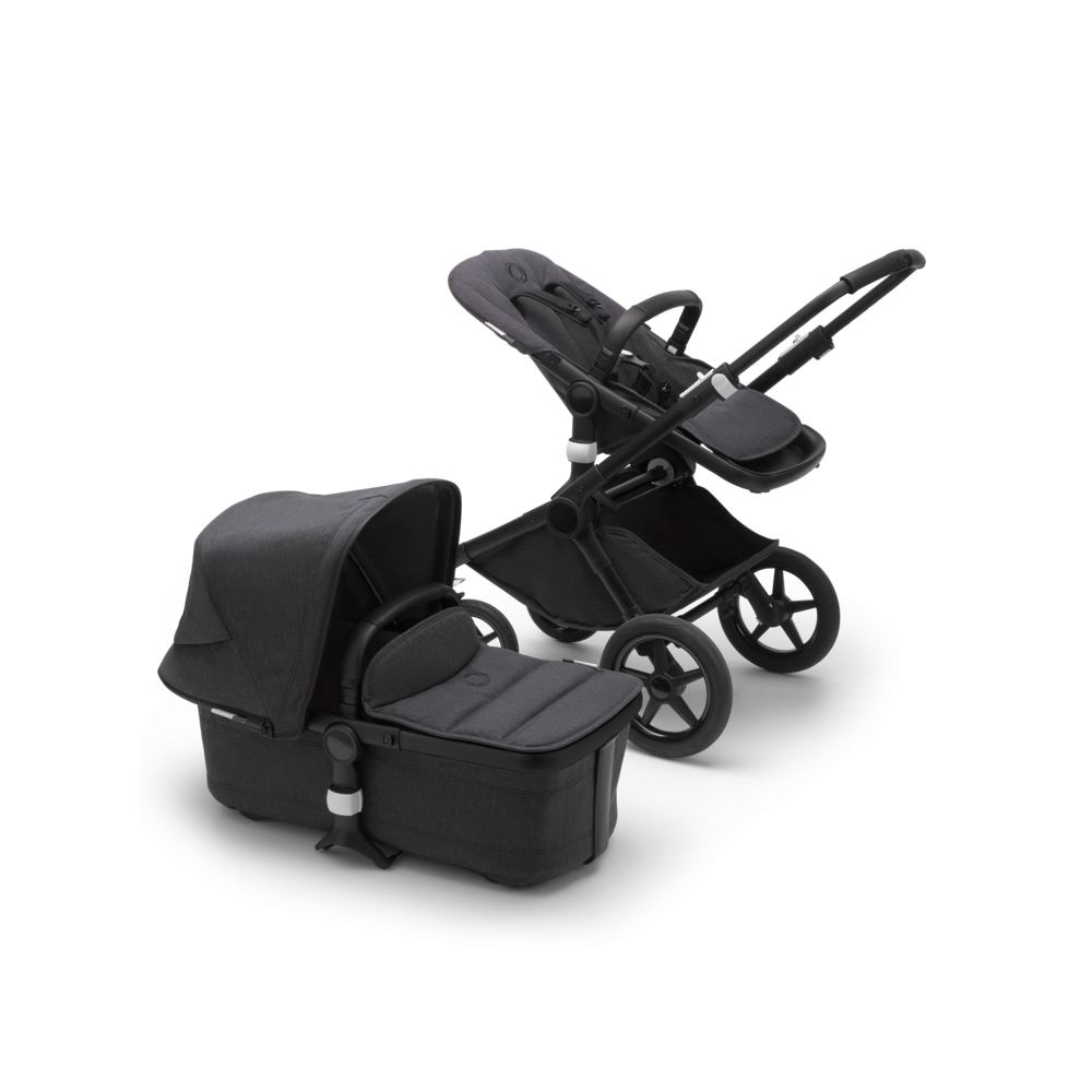 Carucior 2 in 1 Bugaboo Fox 2 Mineral black washed black - 2