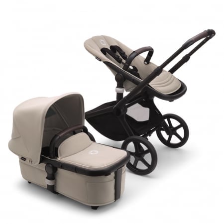 Carucior 2 in 1 Bugaboo Fox 5 black desert taupe - 2