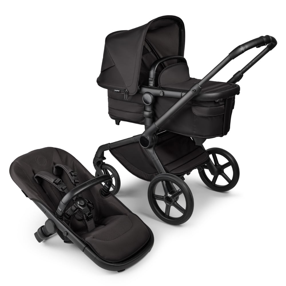 Carucior 2 in 1 Bugaboo Fox 5 Noir Limited Edition black moonlight - 7