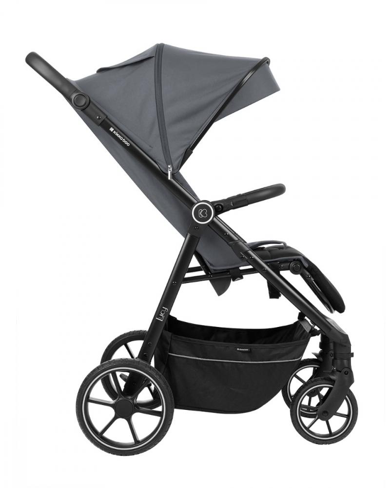 Carucior sport de la nastere pana la 22kg KikkaBoo Lucy Gray - 1