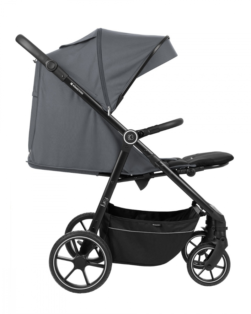 Carucior sport de la nastere pana la 22kg KikkaBoo Lucy Gray - 3