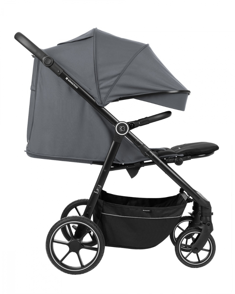 Carucior sport de la nastere pana la 22kg KikkaBoo Lucy Gray - 4