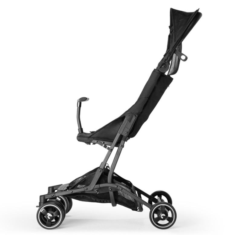 Carucior sport ultracompact pana la 22 kg cu accesorii incluse Kidnort Snopetrel Black - 8