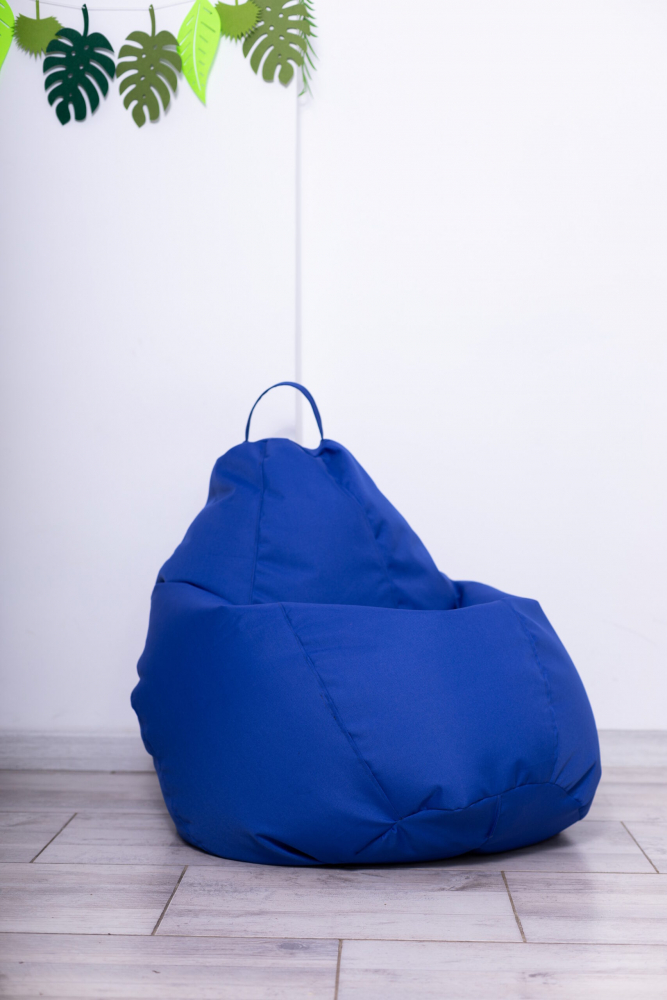 Fotoliu Puf Bean Bag blue XL fara husa interioara - 5