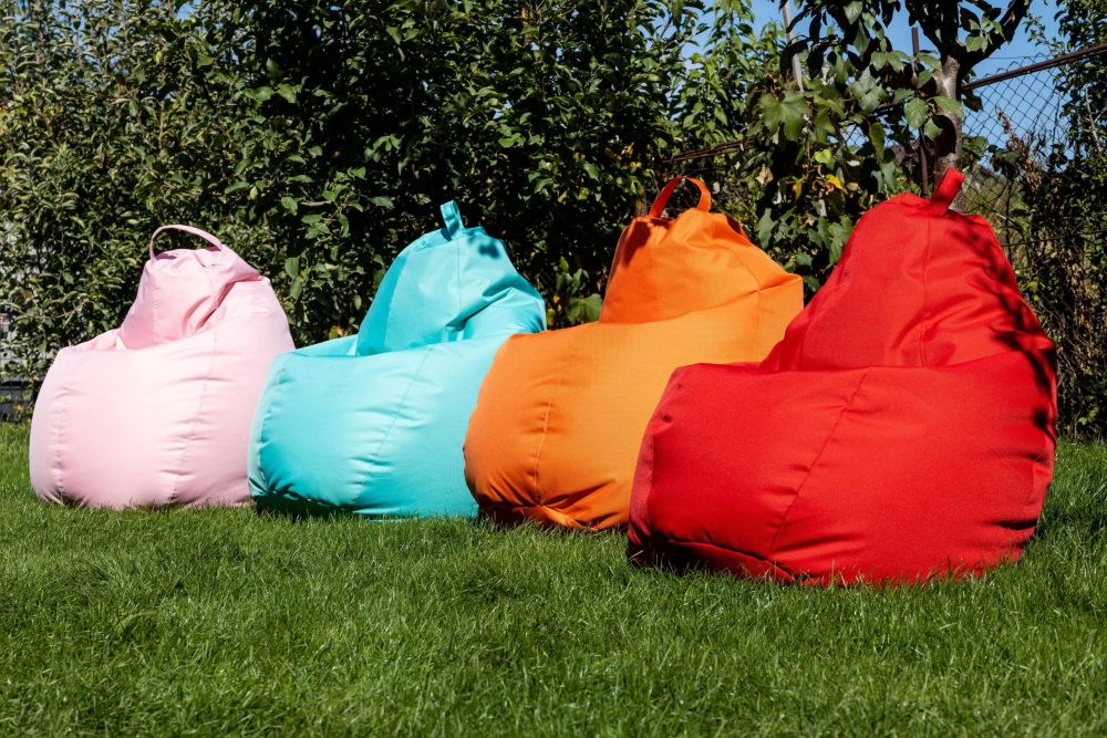 Fotoliu Puf Bean Bag pink XL fara husa interioara