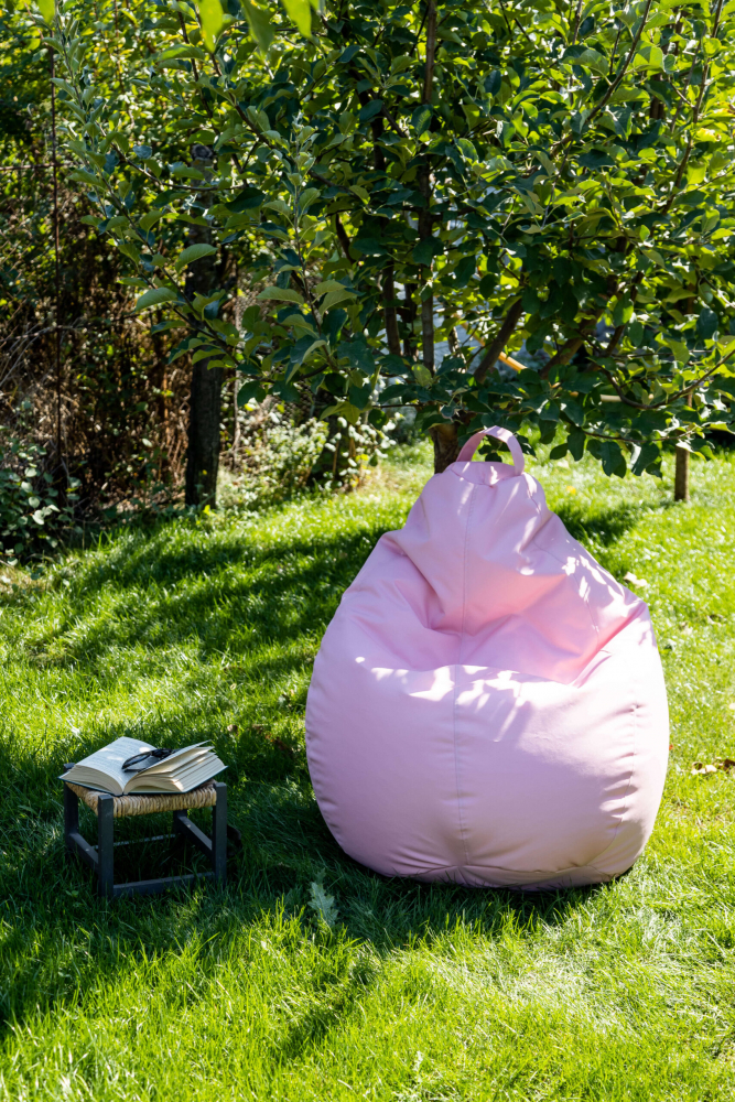 Fotoliu Puf Bean Bag pink XL fara husa interioara