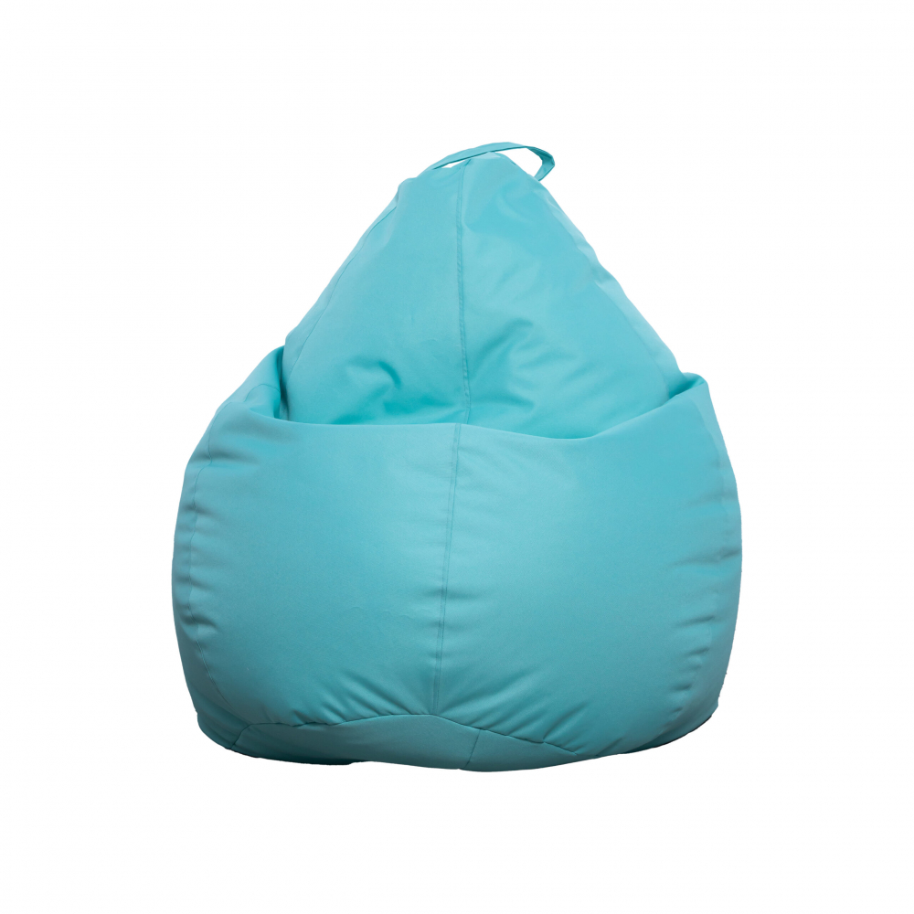 Fotoliu Puf Bean Bag turcoaz XL fara husa interioara - 2