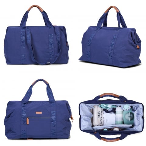 Geanta de infasat Childhome Mommy Bag Signature Urban navy - 1 | YEO