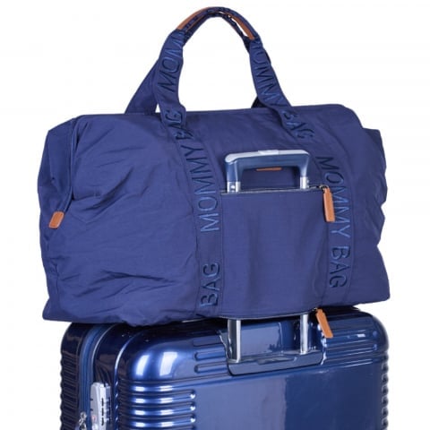 Geanta de infasat Childhome Mommy Bag Signature Urban navy - 2 | YEO