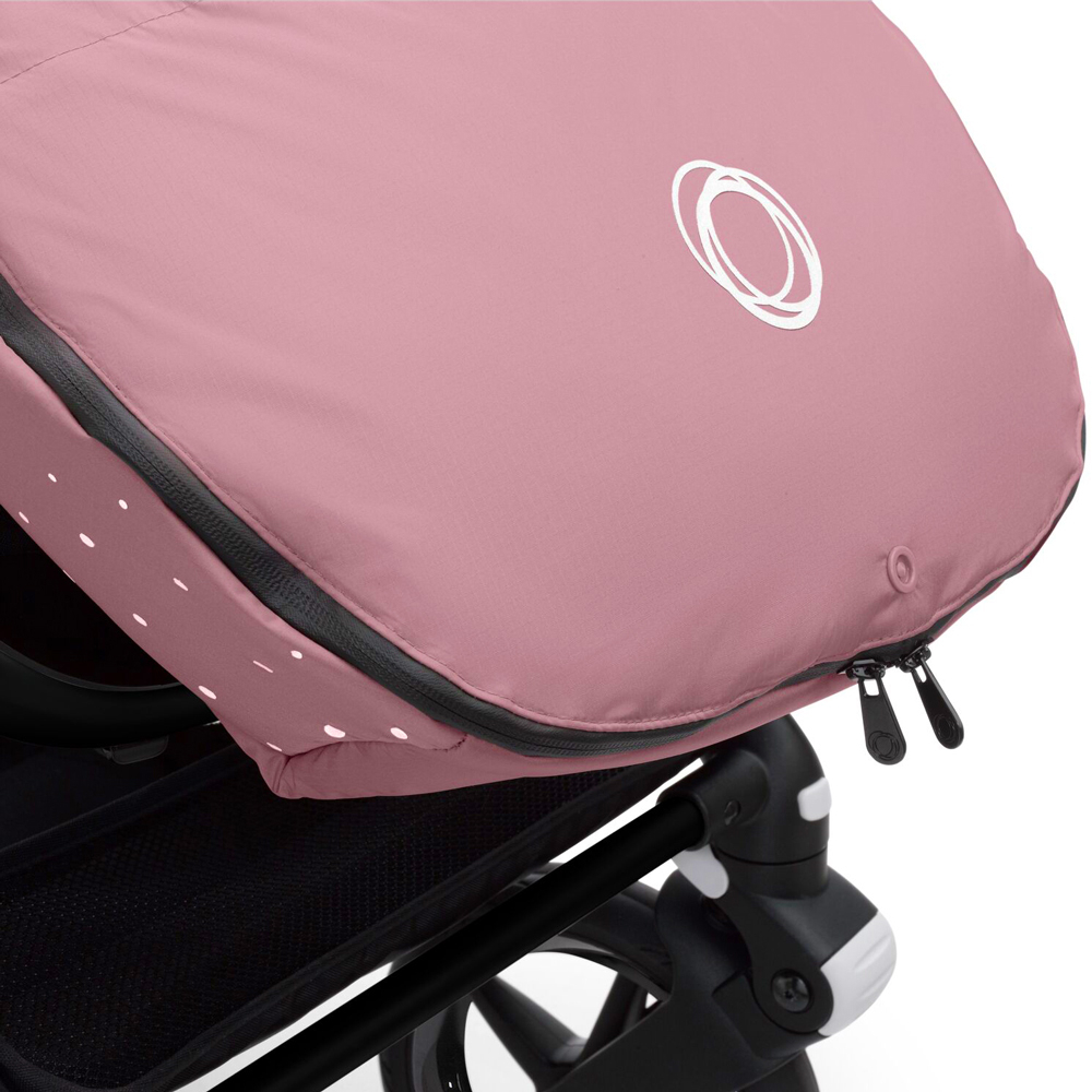 Husa de picioare carucior Bugaboo Performance Winter Evening pink - 2 | YEO