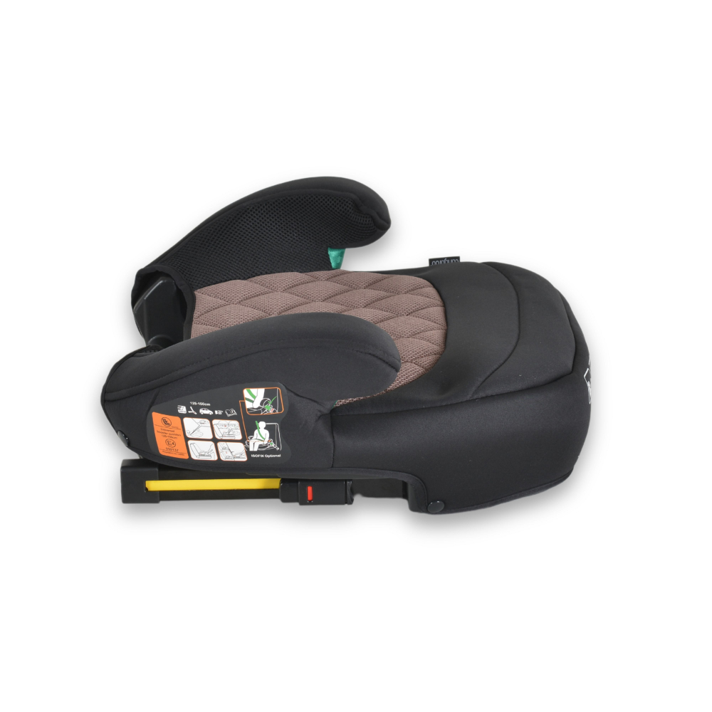 Inaltator auto cu isofix si spatar detasabil 125-150cm Jax i-Size Roz - 3 | YEO