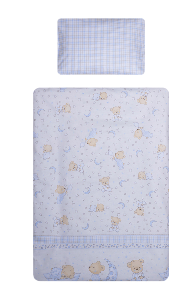 Lenjerie patut cu 3 piese Sleepy Little Bear 015