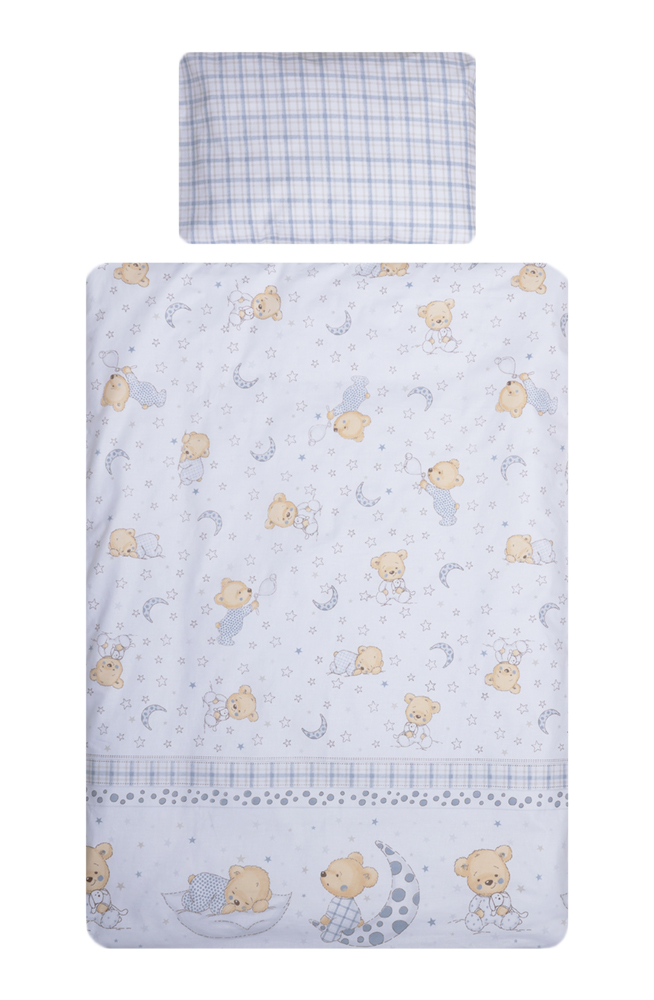 Lenjerie patut cu 3 piese Sleepy Little Bear 016