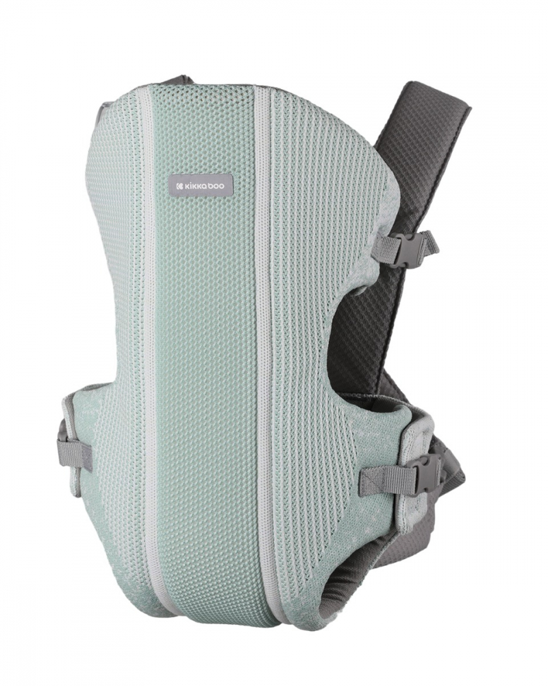 Marsupiu ergonomic reglabil KikkaBoo Gwen Fly tricot DeLux Mint