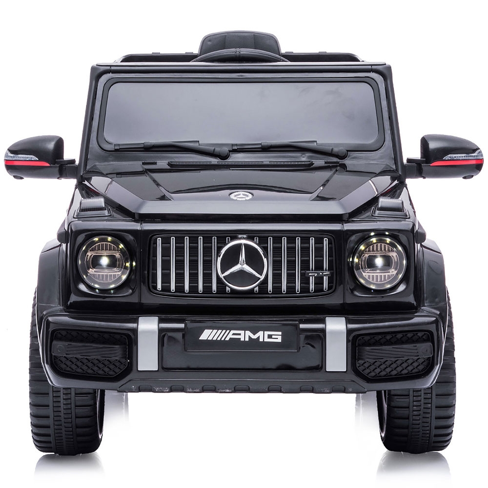 Masinuta electrica Chipolino SUV Mercedes G63 AMG cu scaun din piele si roti EVA black - 1