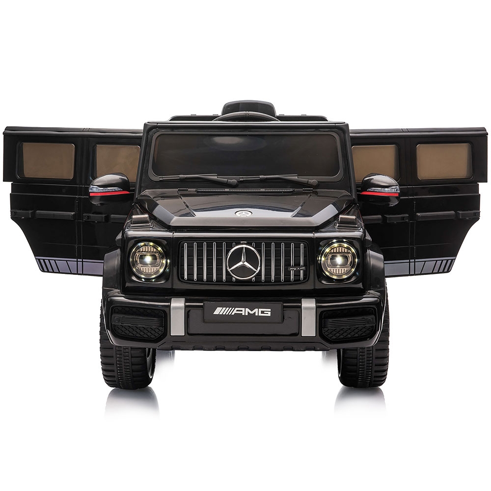 Masinuta electrica Chipolino SUV Mercedes G63 AMG cu scaun din piele si roti EVA black - 2