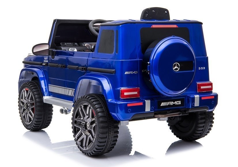 Masinuta electrica cu echipare Premium Mercedes G63 AMG Blue Painting