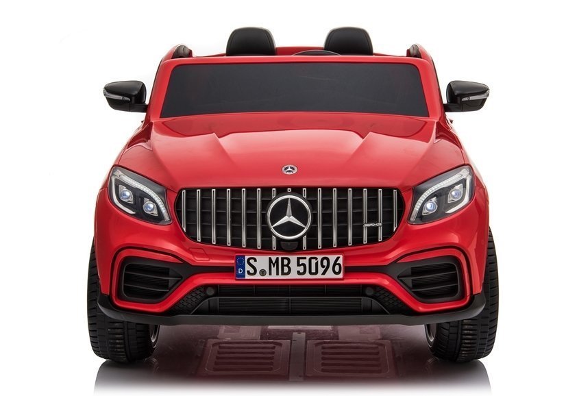 Masinuta electrica 180W cu echipare Premium si telecomanda roti EVA  Mercedes GLC 63S QLS Red