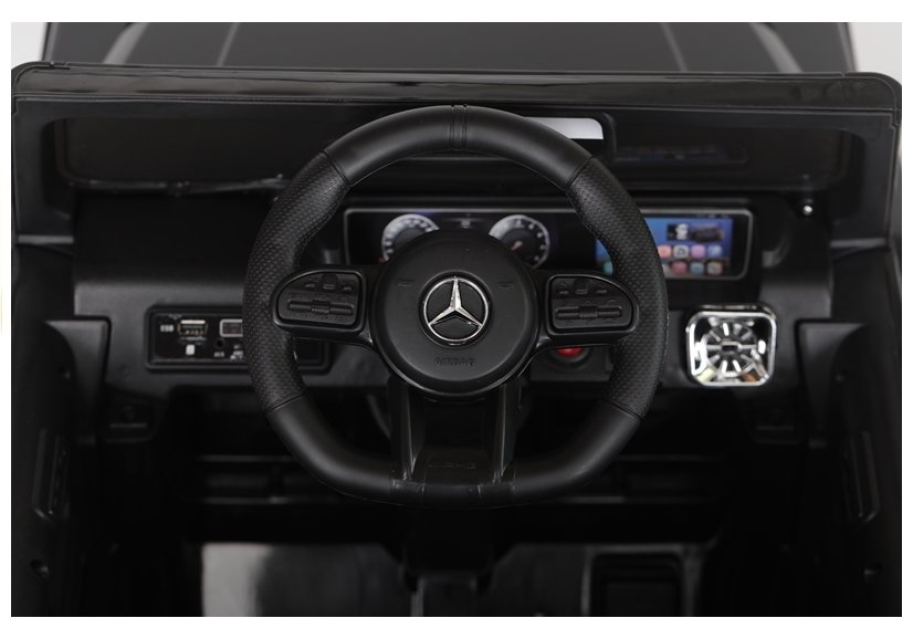 Masinuta electrica 90W cu echipare Premium Mercedes G63 AMG Black