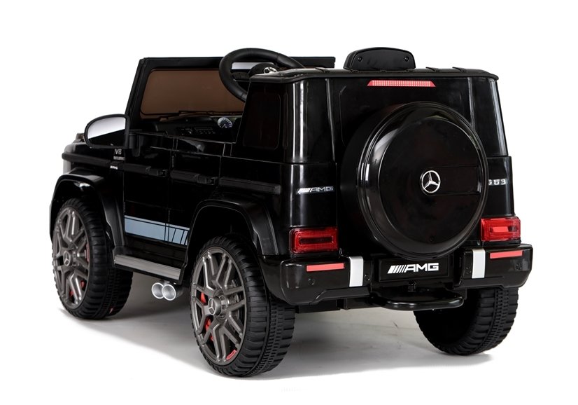 Masinuta electrica cu echipare Premium Mercedes G63 AMG Black - 4